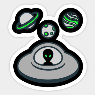 Outer Space Sticker